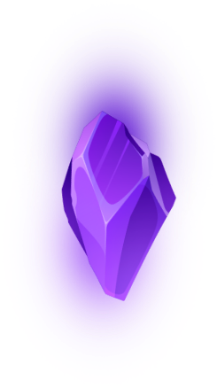 Purple diamond
